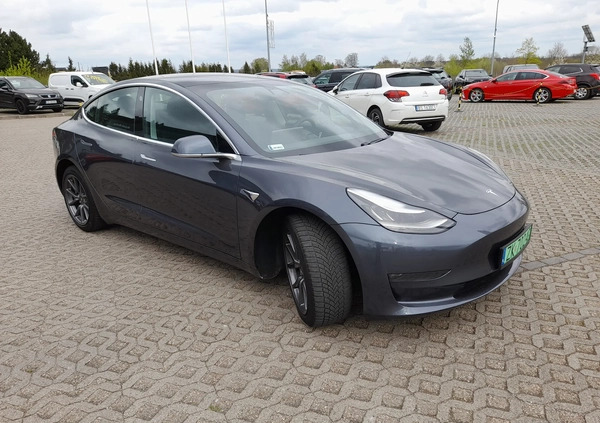 Tesla Model 3 cena 149900 przebieg: 57653, rok produkcji 2020 z Olecko małe 232